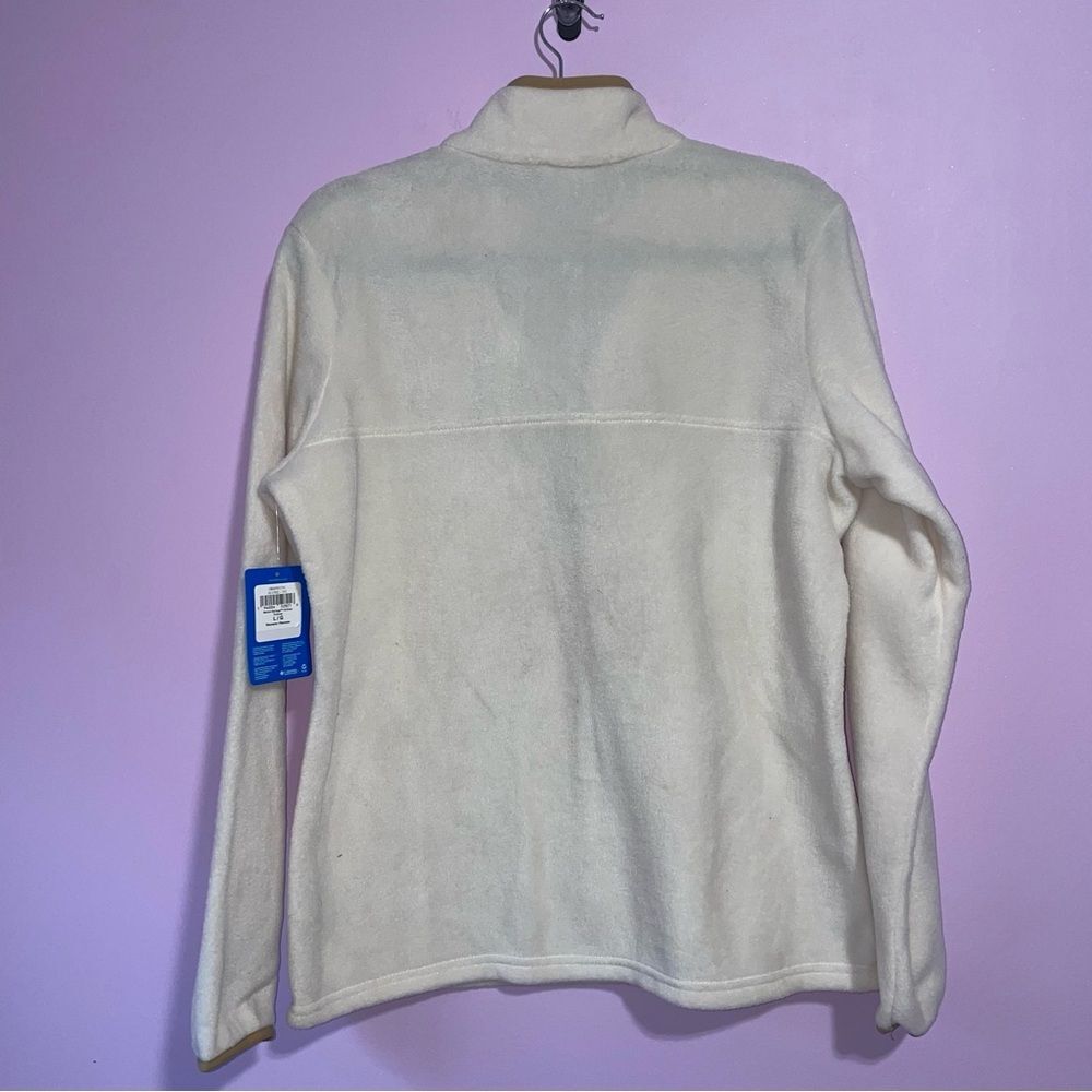 NEW Columbia Benton Springs Half Snap Pullover Women L Fleece Sweater Gorpcore - Picture 5 of 8